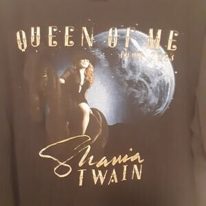 Shania Twain T Shirt Adult 2XL Black Queen of Me Tour Concert Country